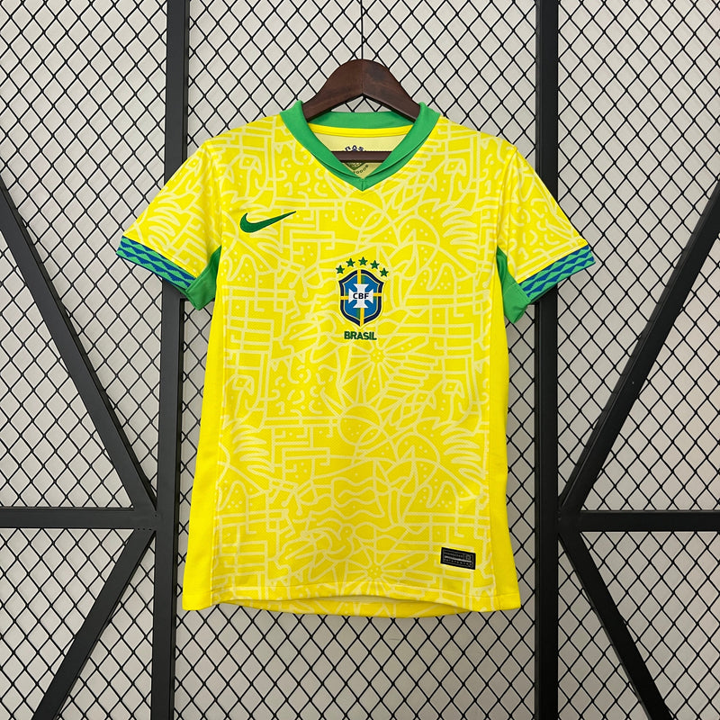 Camisa Brasil Home 24/25 - Versão Feminina - Torcedor