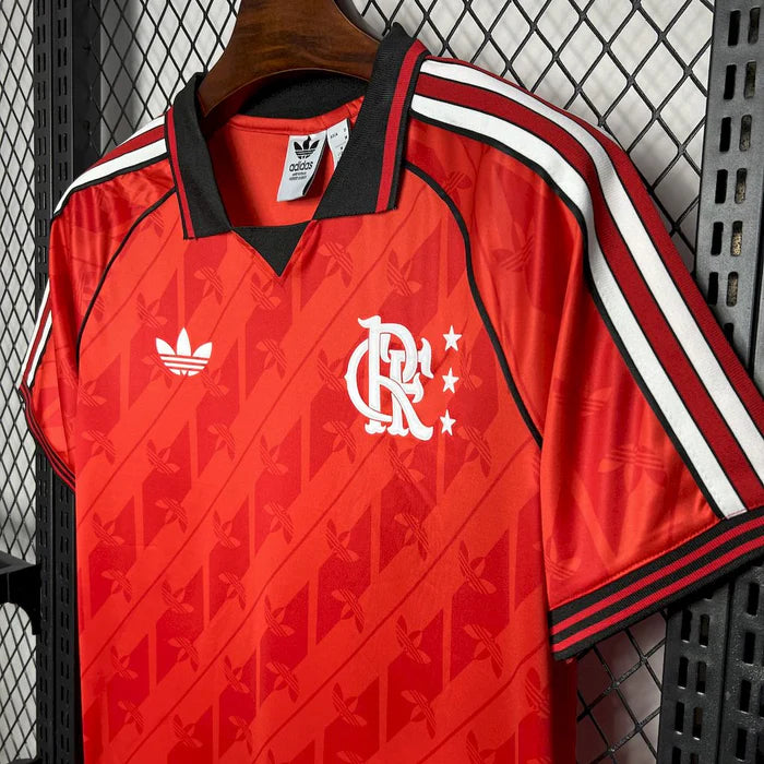 Camisa Polo do Flamengo adidas Masculina Lifestyler
