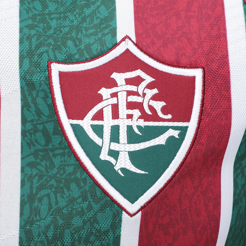 Camisa Fluminense I 24/25 s/n Torcedor Umbro Masculina - Verde+Branco