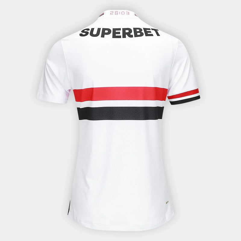 Camisa São Paulo Home Titular 25/26 - Feminina