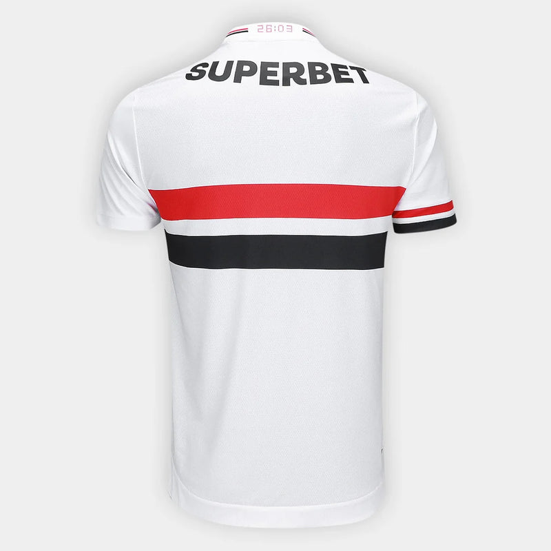 Camisa São Paulo Home New Balance 25/26 - Versão Torcedor Masculina
