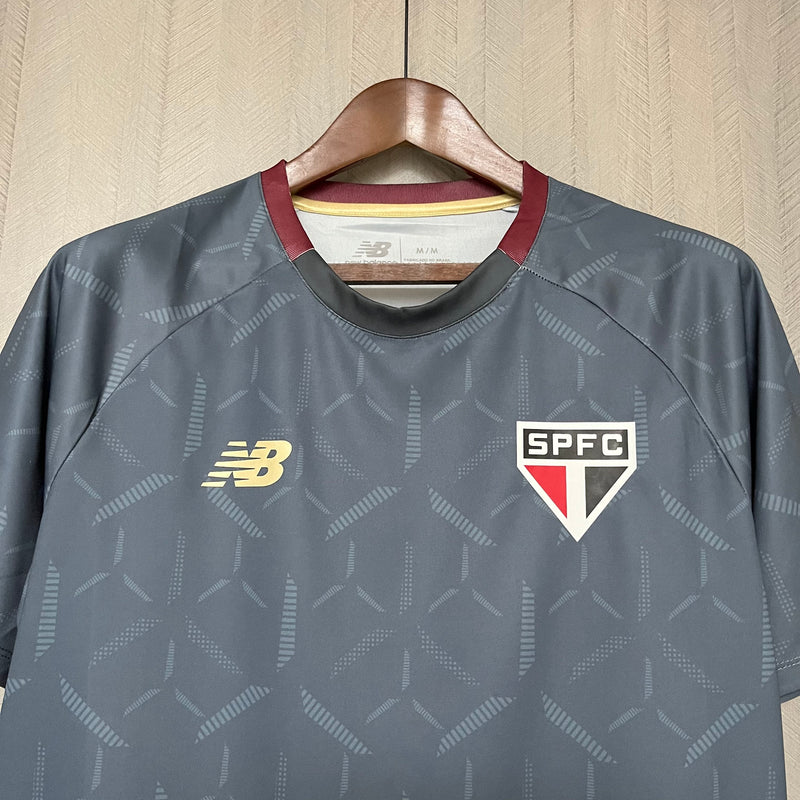 Camisa São Paulo 25/26 Treino Masculina - Cinza