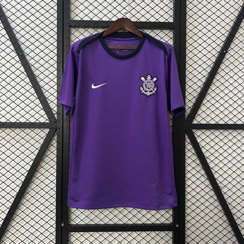 Camisa Corinthians Roxa  25/26 - Nike Torcedor Masculina - Lançamento