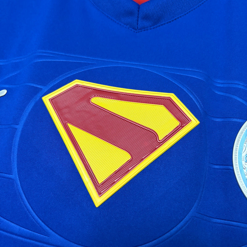 Camisa Superman 2025 Esporte Clube Bahia Azul e Vermelha Masculina