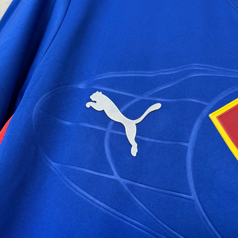 Camisa Superman 2025 Esporte Clube Bahia Azul e Vermelha Masculina