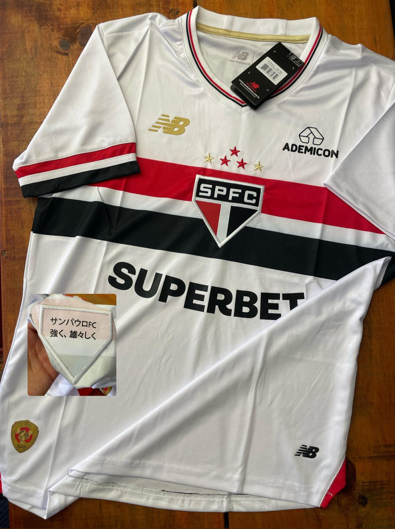 Camisa São Paulo Home New Balance 25/26 - Versão Torcedor Masculina