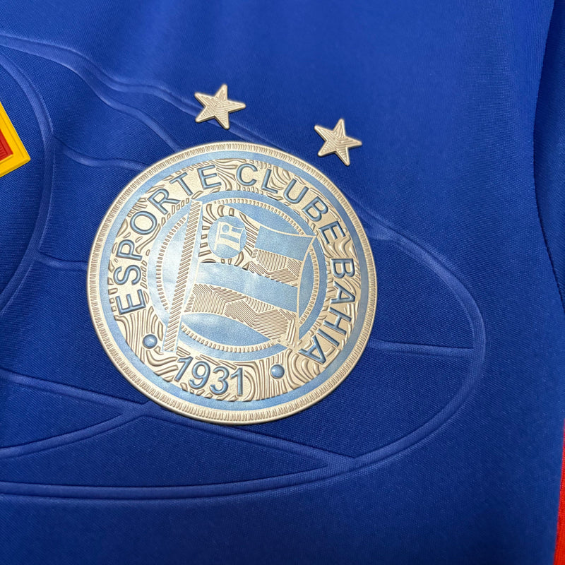 Camisa Superman 2025 Esporte Clube Bahia Azul e Vermelha Masculina