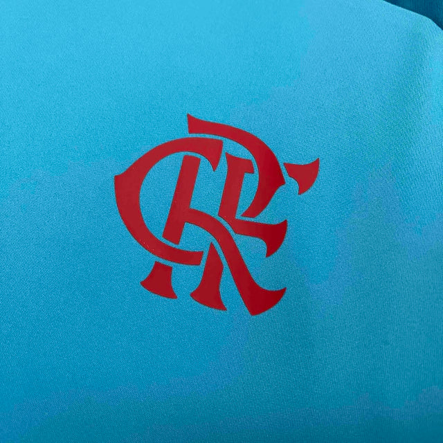 CAMISA DO FLAMENGO TREINO 25/26 - AZUL CLARO