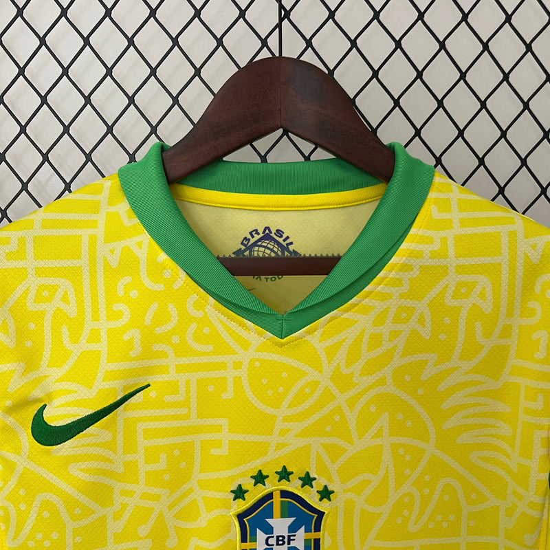 Camisa Brasil Home 24/25 - Versão Feminina - Torcedor
