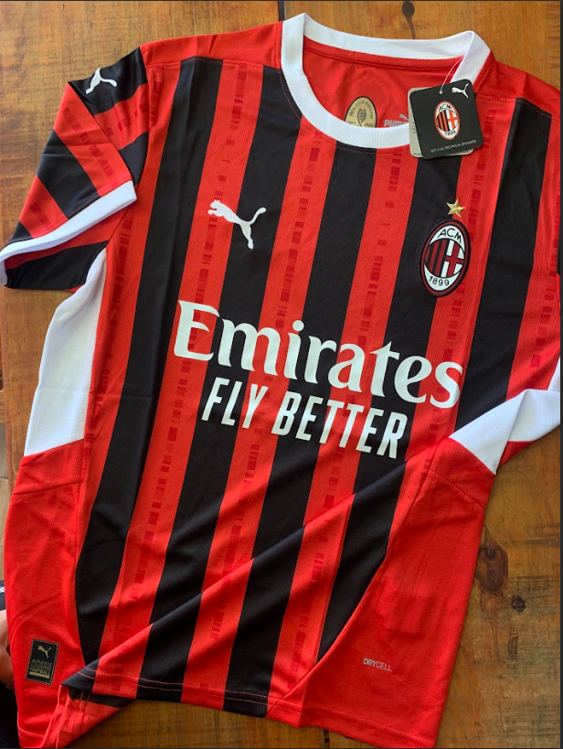 Camisa Milan Home 24/25 - Puma Torcedor Masculina - Lançamento