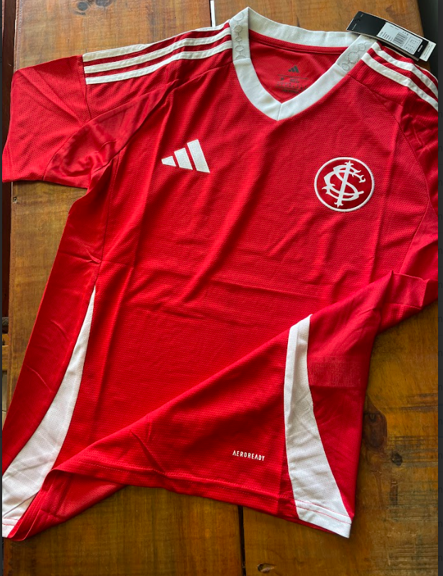 Camisa Internacional I 25/26 Torcedor Adidas Masculina - Vermelho