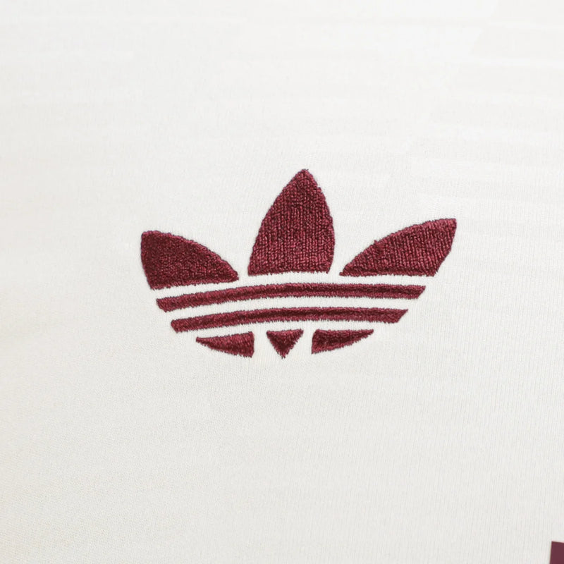 Camisa Bayern de Munique Third 24/25 Torcedor Adidas Masculina - Branco+Vermelho