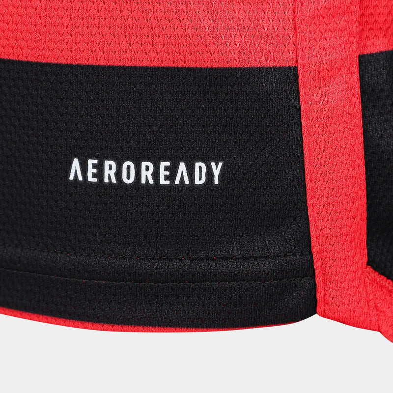 Camisa Flamengo I 24/25  Torcedor Adidas Masculina - Vermelho+Preto