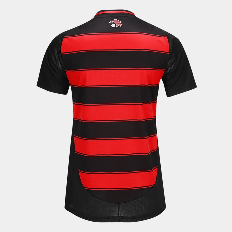Camisa Flamengo I 25/26 s/n Torcedor Feminina - Preto