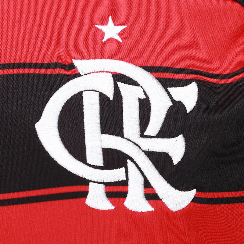 Camisa Flamengo I 25/26 s/n Torcedor Feminina - Preto