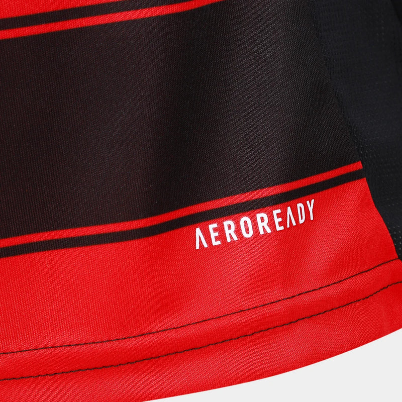 Camisa Flamengo I 25/26 s/n Torcedor Feminina - Preto