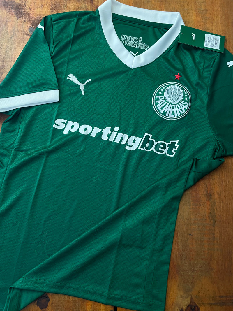 Camisa Palmeiras Home 25/26 - Torcedor Masculina