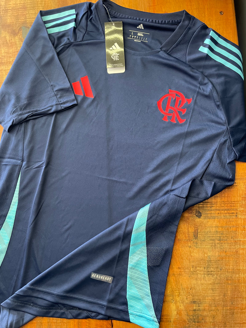CAMISA DO FLAMENGO TREINO 25/26 - AZUL