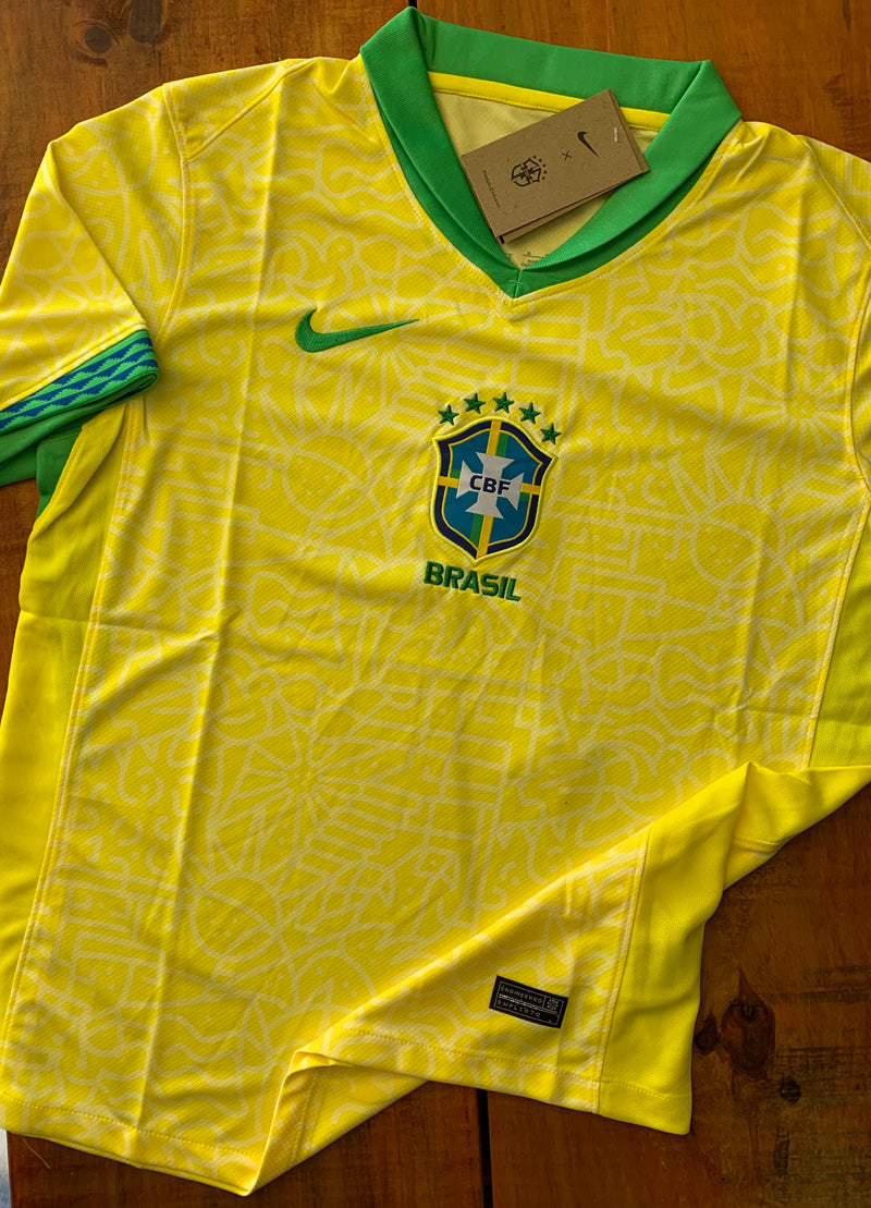 Camisa Brasil Home 25/26 - Versão Torcedor- Masculina