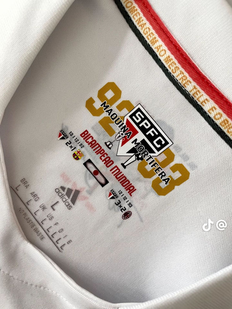 Camisa São Paulo Telê Santana Mundial 2005 - Versão Retro
