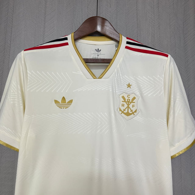 Camisa Flamengo III 25/26 Torcedor  Masculina - Off White