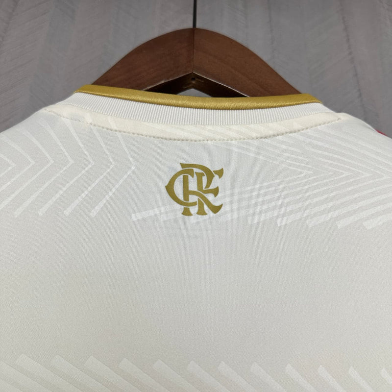 Camisa Flamengo III 25/26 Torcedor  Masculina - Off White