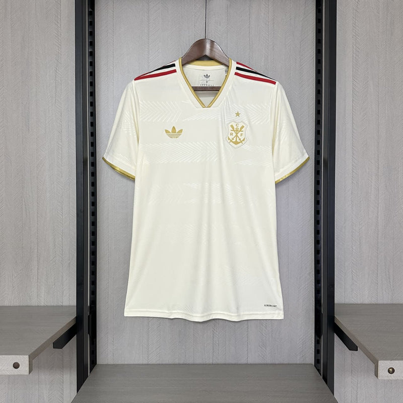 Camisa Flamengo III 25/26 Torcedor  Masculina - Off White