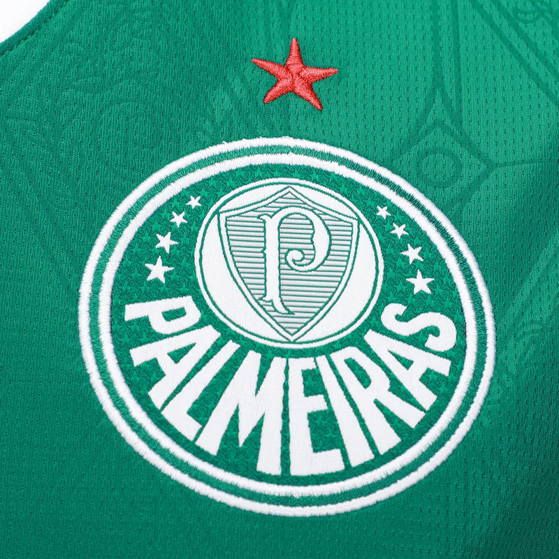 Camisa Palmeiras I 25/26 s/n Torcedor Puma Feminina - Verde