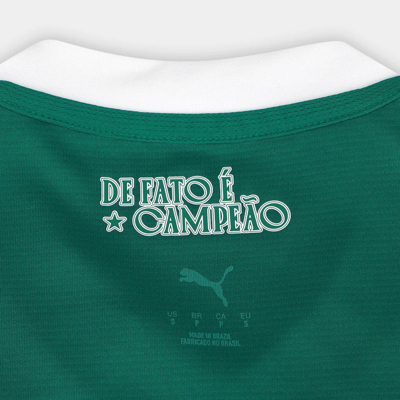 Camisa Palmeiras I 25/26 s/n Torcedor Puma Feminina - Verde