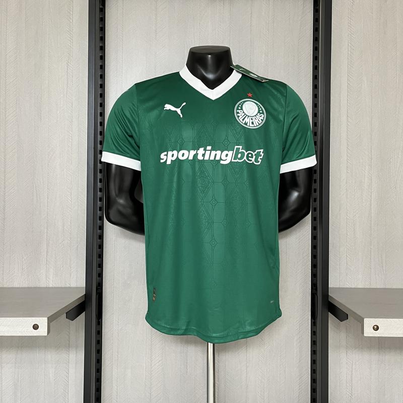 Camisa Palmeiras I 25/26  Jogador Puma Masculina - Verde