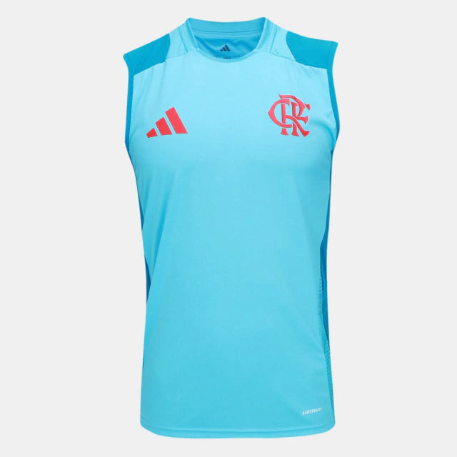 CAMISA DO FLAMENGO TREINO 25/26 - AZUL CLARO