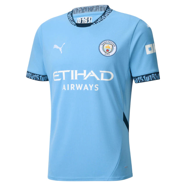 Camisa Manchester City I 24/25 Puma Masculina - Azul
