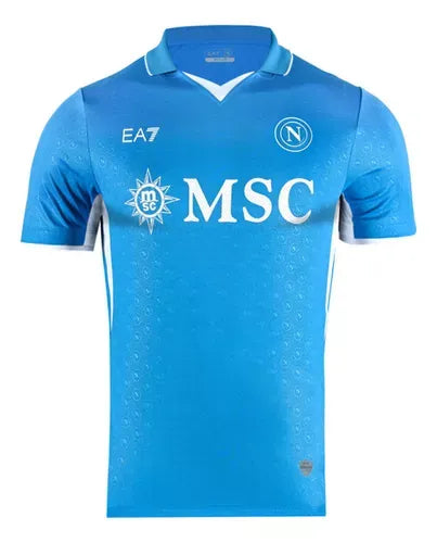 Camisa Napoli I 24/25 Torcedor Masculina Azul