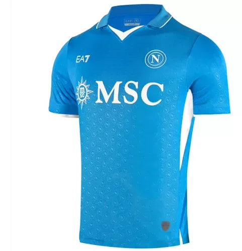 Camisa Napoli I 24/25 Torcedor Masculina Azul